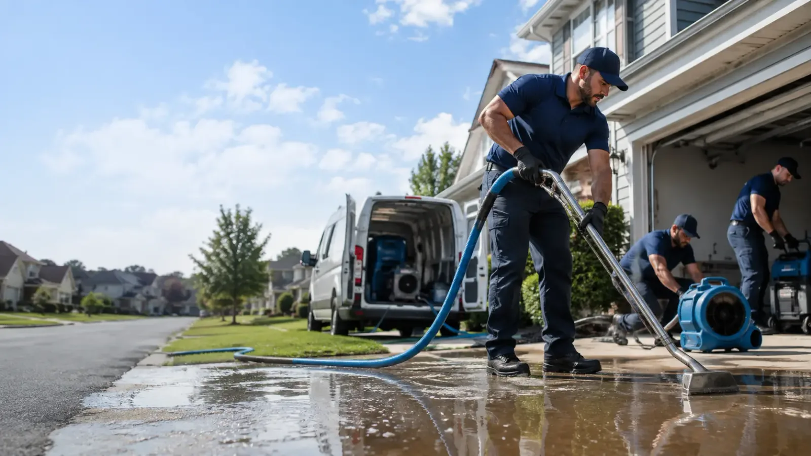 Flood Damage Restoration in Lecompte, LA